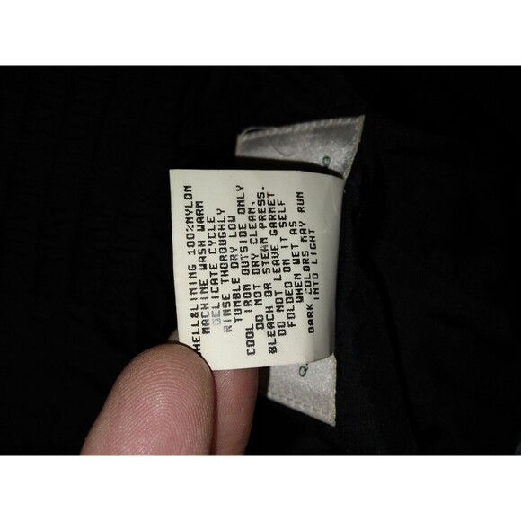 Vintage Rei Pants Mens Black Thaw Water Resistant Full Zip Leg - Picture 8 of 9